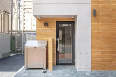 a building with a door on the side of it at Marvelous Higashikanda - Vacation STAY 85125v in Tokyo