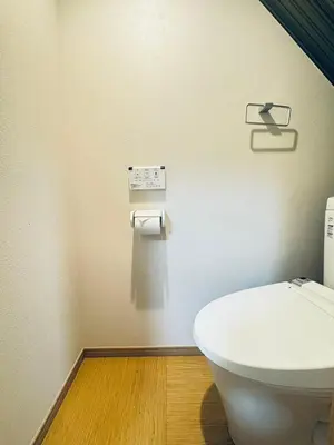 a bathroom with a white toilet in a room at STS-Toyama house-SJ0188 in Tokyo