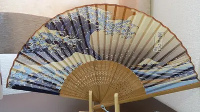 a fan is sitting on top of a shelf at Y's INN Oyama 021T in Tokyo