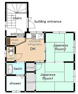 a floor plan of a house at \u516b\u5e83101Nearby Tokyo Skytree in Tokyo