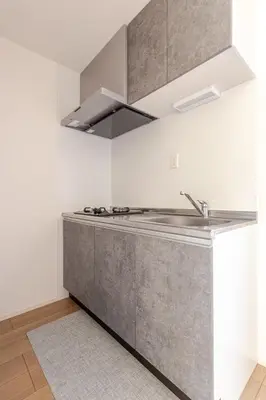 a kitchen with a sink and a stove at ksf\u4e0a\u6c60\u888b3\u4e01\u76ee302 in Tokyo