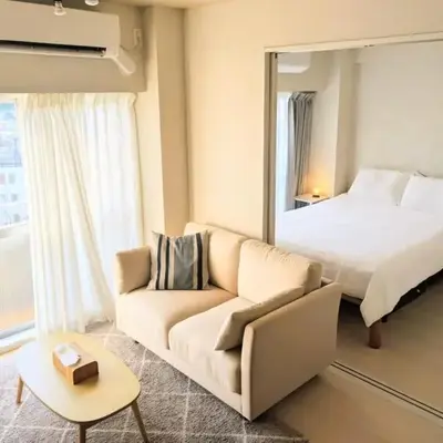 Ebisu Top floor 1BR Condo with Mount Fuji view