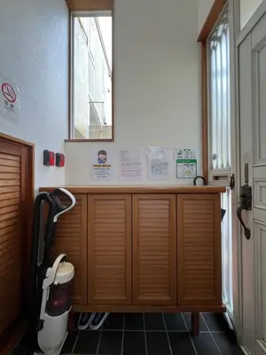 a bathroom with a toilet and a window at Takara\u8c4a\u5cf6\u5712101 NR0434 in Tokyo