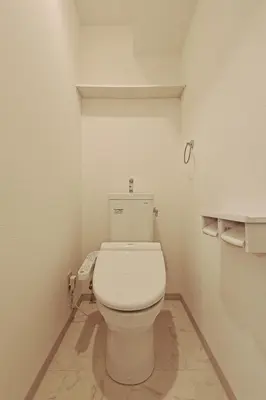 a bathroom with a white toilet in a room at V Close to Kikukawa sta 14 min to Akihabara in Tokyo