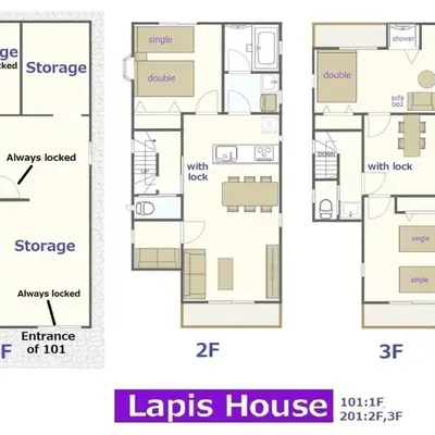 Lapis House 101 & 201