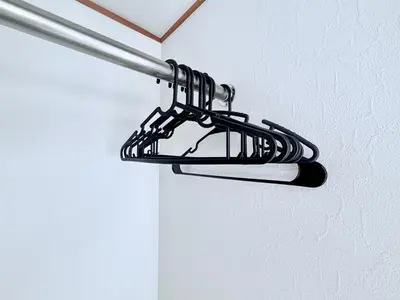 a hanger hanging from a wall in a room at Terrace Stay Omori in Tokyo