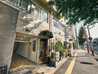 a building on the side of a street at illi Pal Shinagawa Gotanda in Tokyo