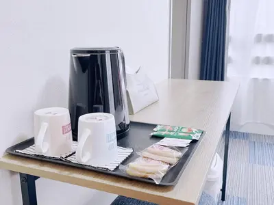 a tray with a coffee maker on a table at ksi\u5357\u5e38\u76e4\u53f0302 in Tokyo