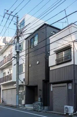 a building on the side of a street at MEET IN SKYtree in Tokyo