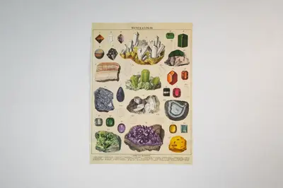 a poster of vegetables on a wall at Yamamoto building by Tranova in Tokyo