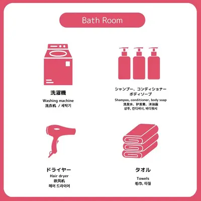 a set of elements of a bath room with different types of pipes and a pipe at \u4e2d\u91ce\u30b7\u30a8\u30b9\u30bf\u30d7\u30ea\u30e0\u30e9 in Tokyo
