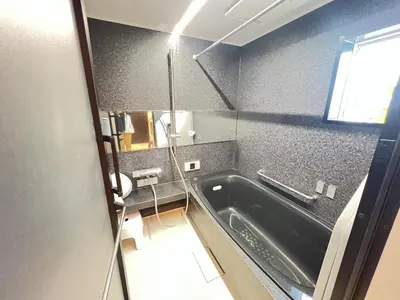 a bathroom with a sink and a tub at New open! Ikebukuro smart home \u6728\u6728\u65b0\u9928 in Tokyo