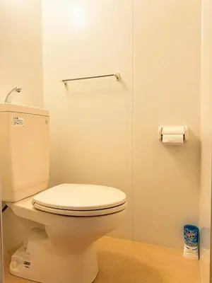 a bathroom with a toilet and a glass door at jr\u65b0\u5c0f\u5ca9\u99c5\u307e\u3067\u5f92\u6b698\u5206,\u8cb8\u5207\u89b3\u5149\u6700\u9069,\u6771\u4eac\u99c5\u307e\u306720\u5206 in Tokyo