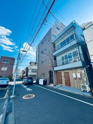 a street with a building on the side of the road at Higashiasakusa house 1F-TT0365 in Tokyo