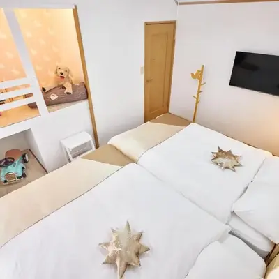 A 3rooms Max12people 3min Tateishi Sta 20min Asakusa 25min Tokyo Sta 30min Shinjuku Easy Access to Skytree Family House Tokyo 立石 最大12名 TATEISHI HIDEAWAY