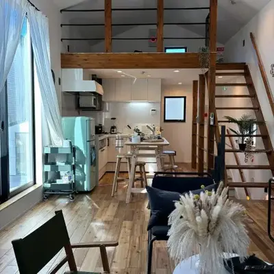 Near JR Kameari Tokyo - Shades of Green - Japanese House for up to 6 Guests