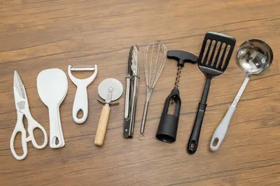 a bunch of kitchen utensils are laid out on a table at 1200IN&OUT 10people 75m2 8bed! Exclusive house Shinjuku 13 minutes Shibuya 19 minutesIkebukuro 8 minutes Ueno 9 minutes in Tokyo