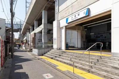 an entrance to a building with a train station at THE Dorchester α in Tokyo
