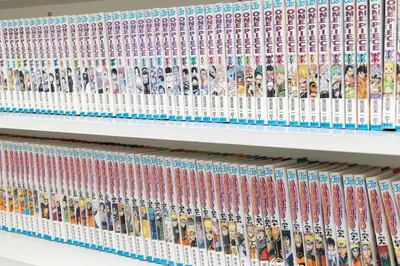 a shelf of toy dvds in a store at Villa Jujo in Tokyo