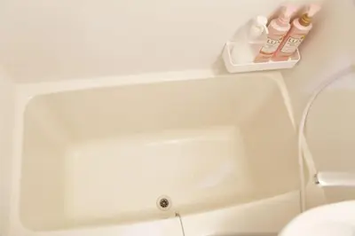 a bathroom with a white sink and a toilet at Pr52\u4e0b\u843d\u5408 in Tokyo