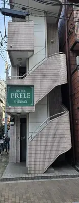 a building with a sign on the side of it at CS Asakusa Building 2nd floor - Vacation STAY 95354v in Tokyo