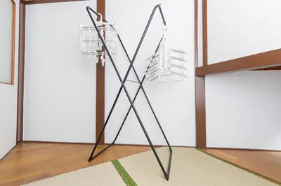 a metal object on the floor in a room at The North Ikebukuro Hotel in Tokyo