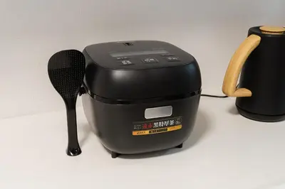 a toaster and a spatula next to a coffee pot at Apartment hotel 3 minutes walk from JR Asagaya station Ideal base for exploring Tokyo HOTEL CtrlD ASAGAYA in Tokyo