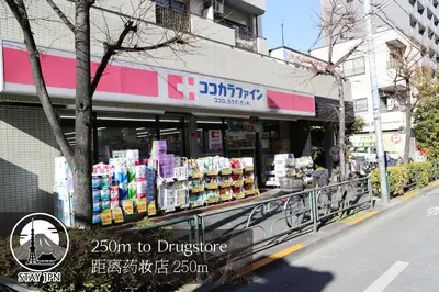 a store on the side of a city street at Km101 \u4e0a\u6c60\u888b in Tokyo
