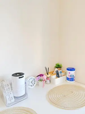a counter with a coffee maker and plants on it at \u9326\u7cf8\u753a-601 in Tokyo