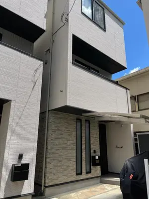 a view of the front of a building at Tokyo Link House Halona-Direct to Shinjuku, Shibuya, Ginza in Tokyo