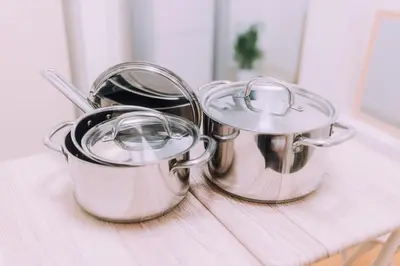 three measuring cups sitting on top of a table at Showa Bloom Stay Near Shinjuku & Yoyogi in Tokyo