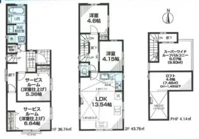a floor plan of a house at \u6625\u660eHouse in Tokyo