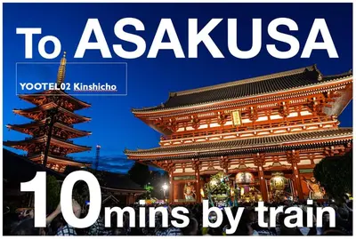 a magazine cover with a building in the background at Central Tokyo,Skytree 2min by train,Akihabara 6min,Asakusa 10min,Shinjuku 22min direct access for each in Tokyo