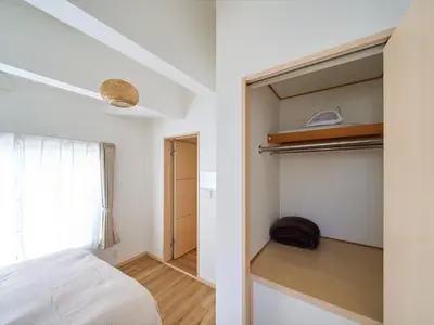 a bedroom with a bed and a window at The Prime TOKYO SKYTREE - Vacation STAY 66636v in Tokyo