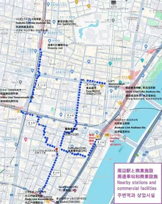 a map of china with indexes of cities at \u6771\u4eac\u6d45\u8349\u30a4\u30f3201 in Tokyo
