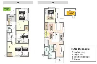 a floor plan of the proposed building at ZEN HOTEL Haven in Tokyo