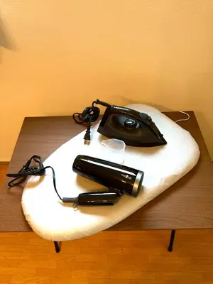 a desk with a computer mouse and a pen on it at Walk to Ikebukuro! 5min to Higashi-Ikebukuro Sta, Free Wi-Fi & Washer-Dryer in Tokyo