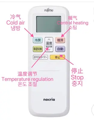 a thermographic machine with a label on it at 3F 3 minutes walk from Nishi-Oi Station, Shinagawa Ward, 4 stations available, surrounded by commercial streets, rich life, convenient transportation in Tokyo