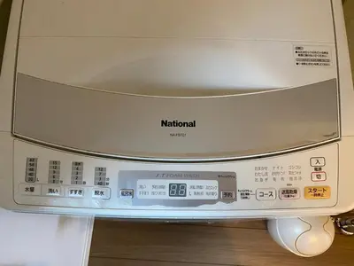 a close up of a microwave with a control panel at be\u30c6\u30e9\u30b9202 in Tokyo