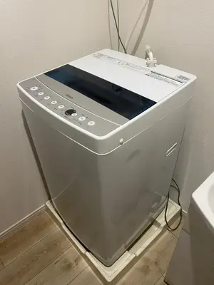 a toaster oven sitting on a stand in a kitchen at ichigo ichie 8minute walk HigashiMukojima Tokyo sightseeing in Tokyo
