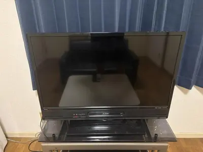 a television sitting on top of a stand at Heights Omiya - Vacation STAY 19467 in Tokyo