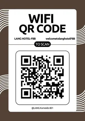 a black and white puzzle with the words wii or code at LANG HOTEL Kameido - Vacation STAY 79286v in Tokyo