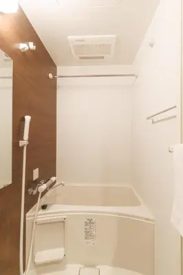 a bathroom with a white toilet in a room at LANG HOTEL Kameido - Vacation STAY 79460v in Tokyo