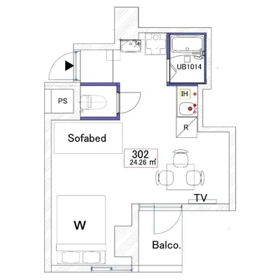 a floor plan of a house at Ilman Hishimo Mansion - Vacation STAY 19418 in Tokyo