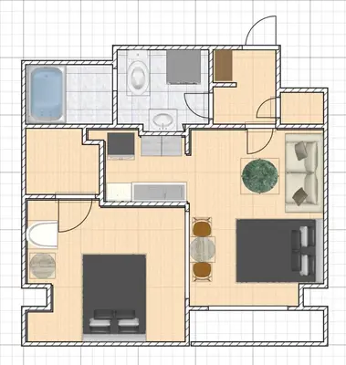 a floor plan of a house at \u9326\u7cf8\u753a\u30fc804 in Tokyo