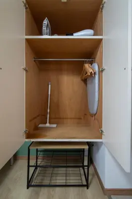 a cupboard with a sink and a toilet in it at CraftFlat Komagome Family 6 in Tokyo