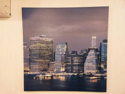 a picture of a city skyline with the water at The Hotel REPOS SUMIDA1 in Tokyo