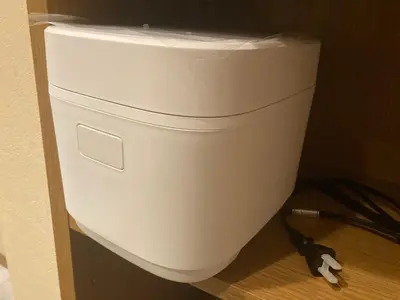 a white toilet in a corner of a room at Direct to Skytree Asakusa 6min Walk to Station A162 in Tokyo