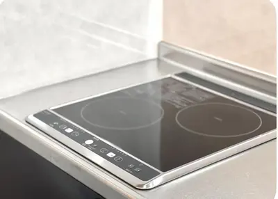 a tablet sitting on top of a kitchen counter at Kitashinjuku 107-SJ0014 in Tokyo