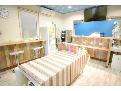 a large room with a table in a kitchen at Kamata Inn Social - Vacation STAY 03314v in Tokyo